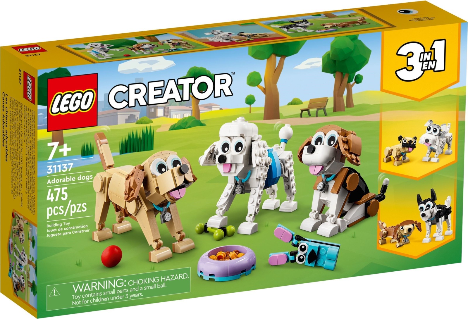 Adorable Dogs LEGO31137 – Creator 3in1 – LEGO Shop Georgia