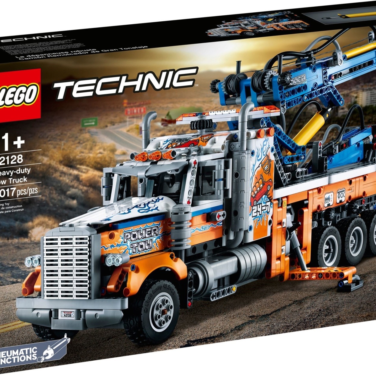 Heavy-Duty Tow Truck LEGO42128 – Technic – LEGO Shop Georgia
