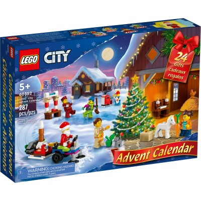 City Advent Calendar 4-5 Years - LEGO Toys - ლეგოს სათამაშოები