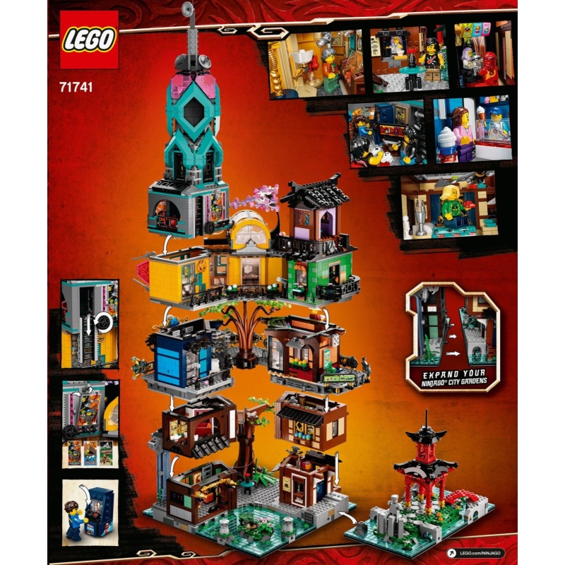 k/k★★ NINJAGO City Gardens LEGO71741 – NINJAGO – LEGO Shop Georgia