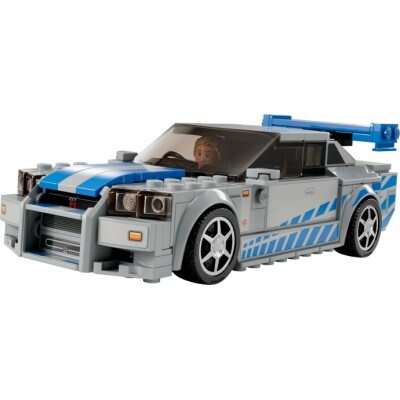 2 Fast 2 Furious Nissan Skyline GT-R (R34) 9-12 Years - LEGO Toys - ლეგოს სათამაშოები