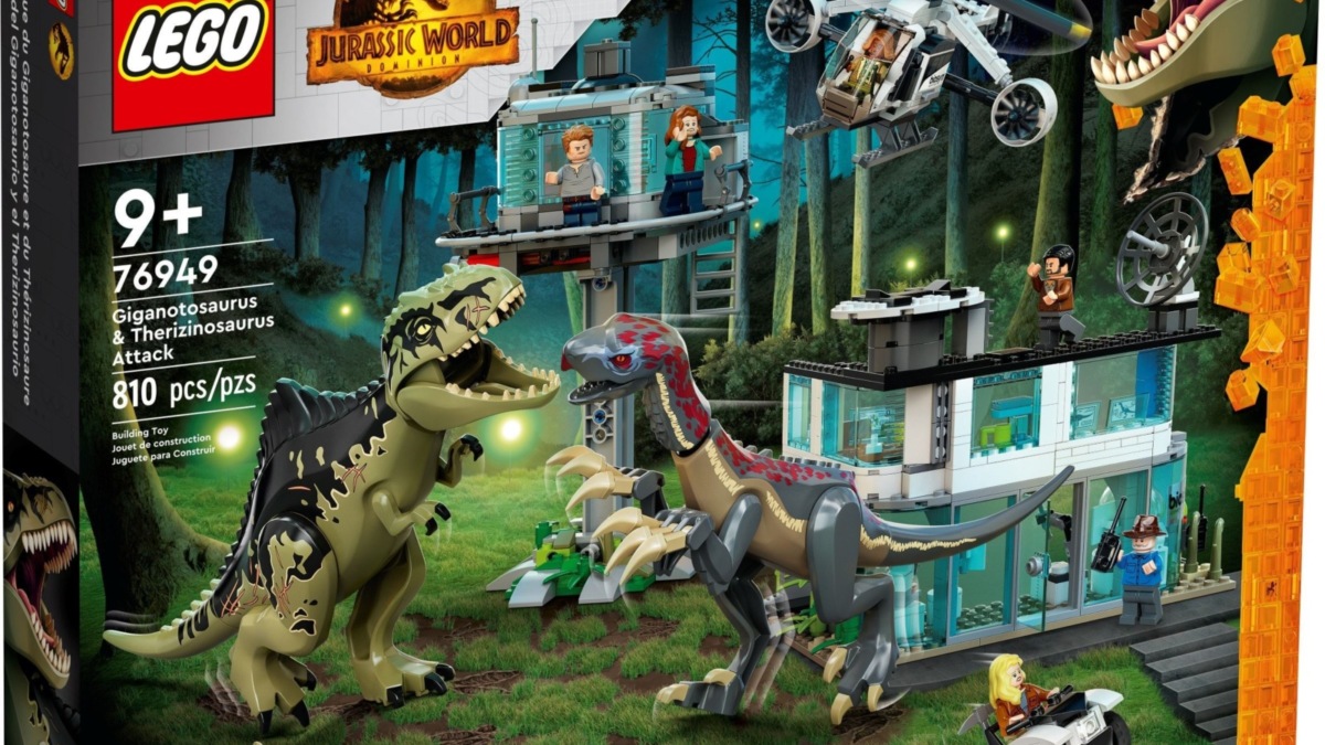 Lego Jurassic World Dominion Therizinosaurus Therizinosaurus Lego