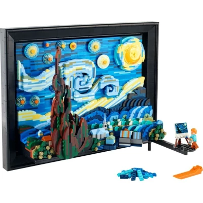 Vincent van Gogh – The Starry Night Adults Welcome - LEGO Toys - ლეგოს სათამაშოები