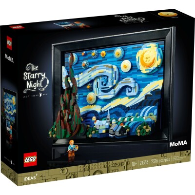 Vincent van Gogh – The Starry Night 18+ წელი - LEGO Toys - ლეგოს სათამაშოები
