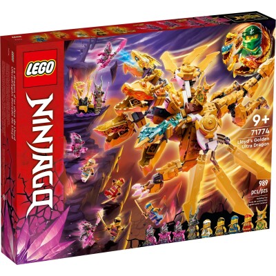 Lloyd’s Golden Ultra Dragon 13-17 Years - LEGO Toys - ლეგოს სათამაშოები