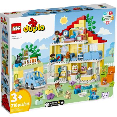 3in1 Family House 1-3 Years - LEGO Toys - ლეგოს სათამაშოები