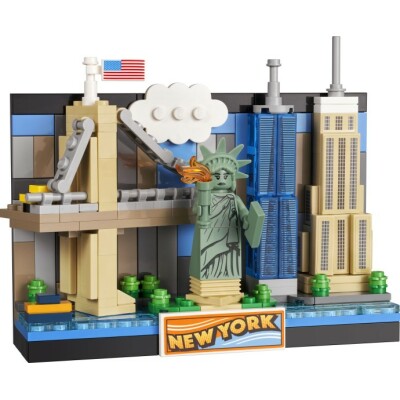 New York Postcard 13-17 Years - LEGO Toys - ლეგოს სათამაშოები