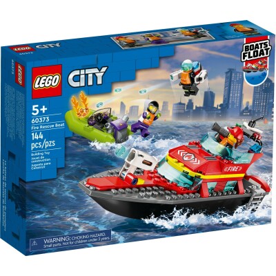 Fire Rescue Boat 4-5 Years - LEGO Toys - ლეგოს სათამაშოები