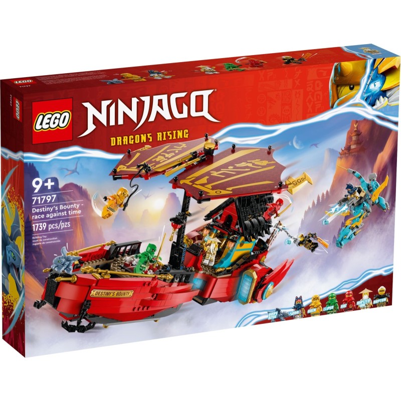 モルネクデッキ Elemental Dragon vs. The Empress Mech LEGO-71796 – NINJAGO – LEGO