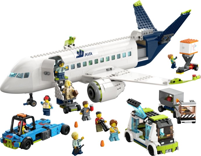 Passenger Airplane 6-8 წელი - LEGO Toys - ლეგოს სათამაშოები