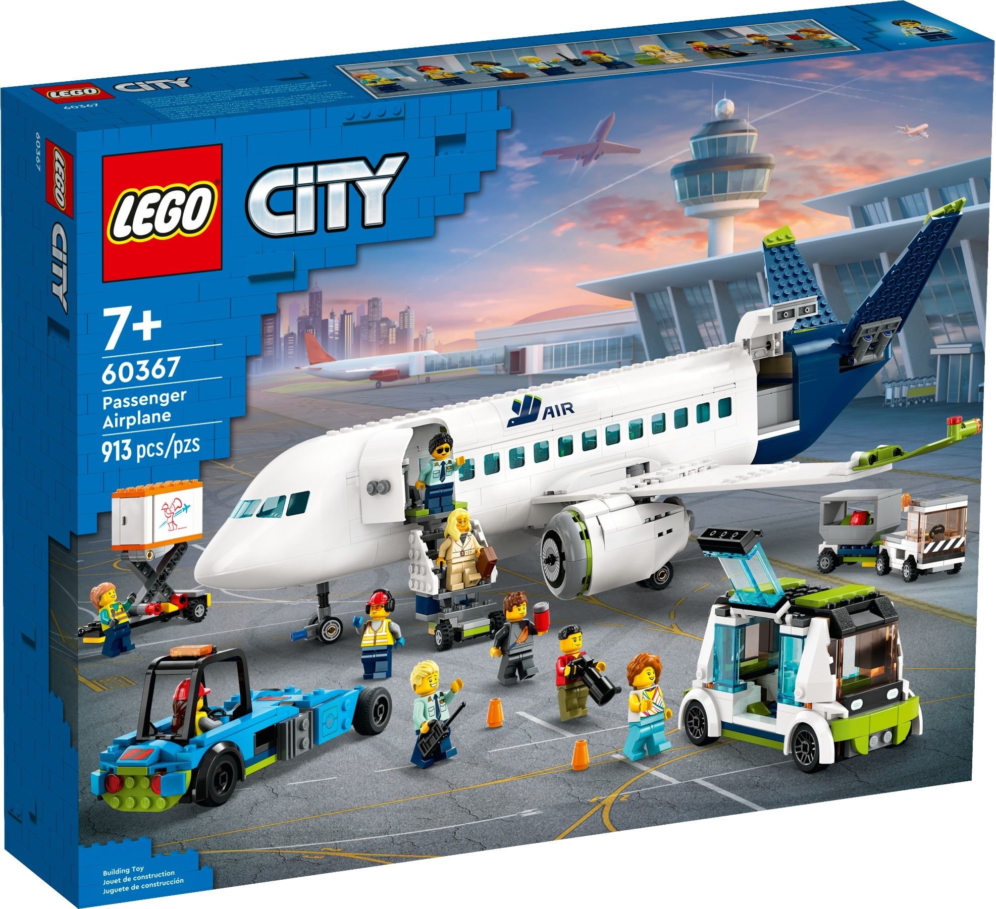 Passenger Airplane 6-8 წელი - LEGO Toys - ლეგოს სათამაშოები