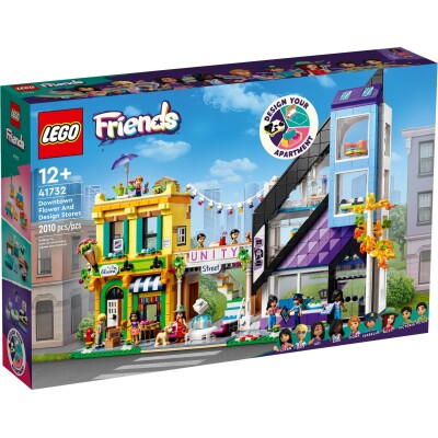 Downtown Flower and Design Stores 13-17 Years - LEGO Toys - ლეგოს სათამაშოები