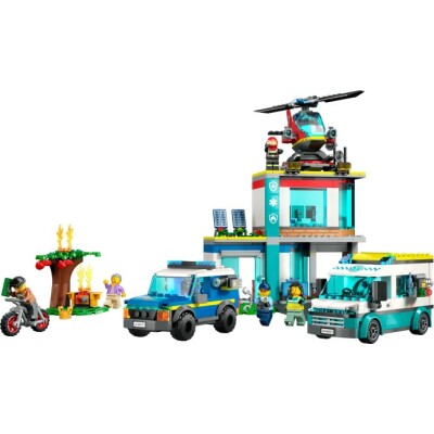 Emergency Vehicles HQ 6-8 წელი - LEGO Toys - ლეგოს სათამაშოები