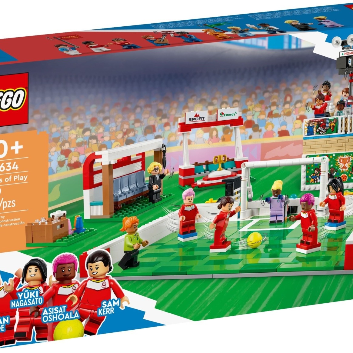 Sam Kerr Lego Football Team Sam Kerr Kicking Goals Collection