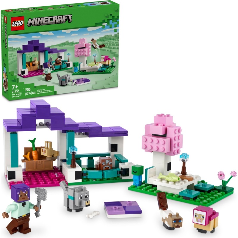 The Animal Sanctuary LEGO21253 – Minecraft – LEGO Shop Georgia