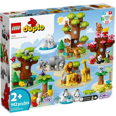 Wild Animals of the World 1-3 Years - LEGO Toys - ლეგოს სათამაშოები