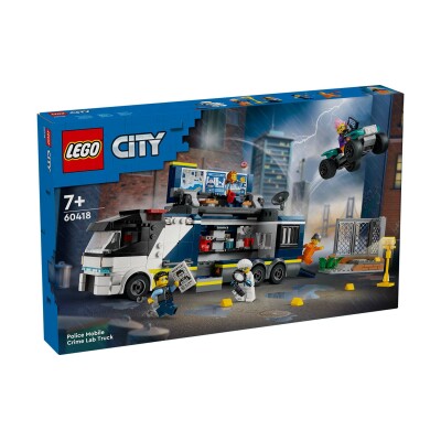 Police Mobile Crime Lab Truck City - LEGO Toys - ლეგოს სათამაშოები