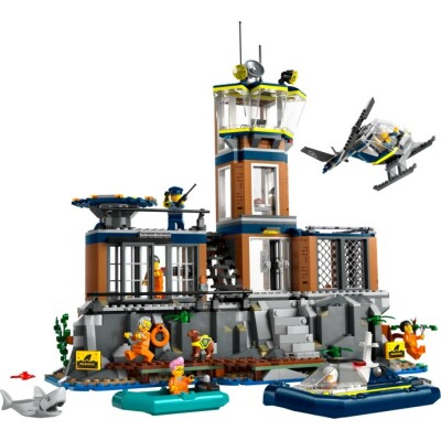 Police Prison Island City - LEGO Toys - ლეგოს სათამაშოები