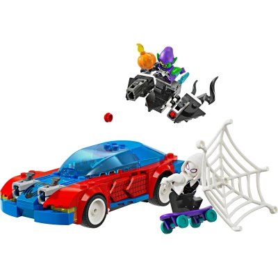 Spider-Man Race Car & Venom Green Goblin 6-8 წელი - LEGO Toys - ლეგოს სათამაშოები