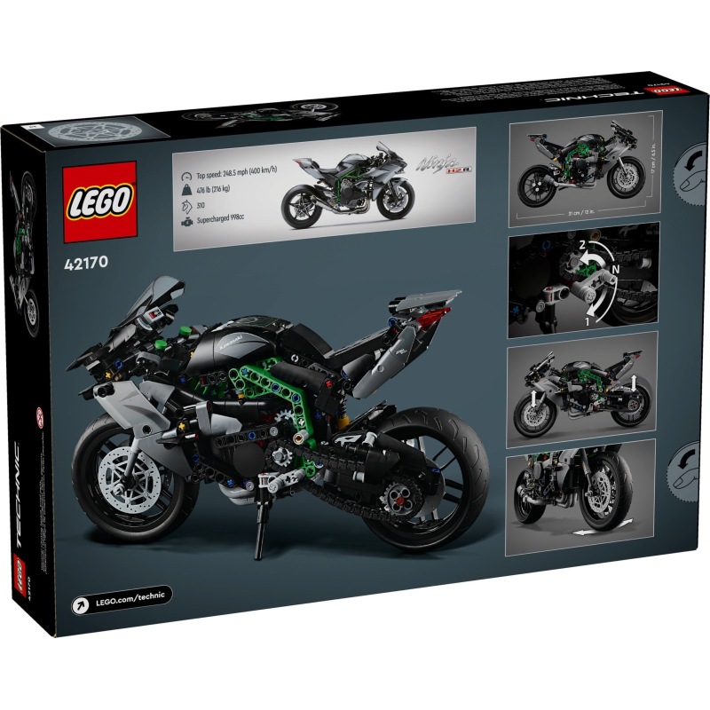 Kawasaki Ninja H2R LEGO-42170 – Technic – LEGO Shop Georgia