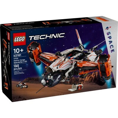VTOL Heavy Cargo კოსმოსური ხომალდი LT81 კოსმოსი - LEGO Toys - ლეგოს სათამაშოები