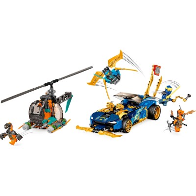 Jay and Nya’s Race Car EVO ნინძაგო - LEGO Toys - ლეგოს სათამაშოები