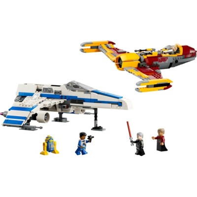 New Republic E-wing vs. Shin Hati’s Starfighter Star Wars - LEGO Toys - ლეგოს სათამაშოები