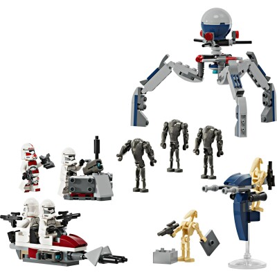 Clone Trooper & Battle Droid Battle Pack 6-8 წელი - LEGO Toys - ლეგოს სათამაშოები