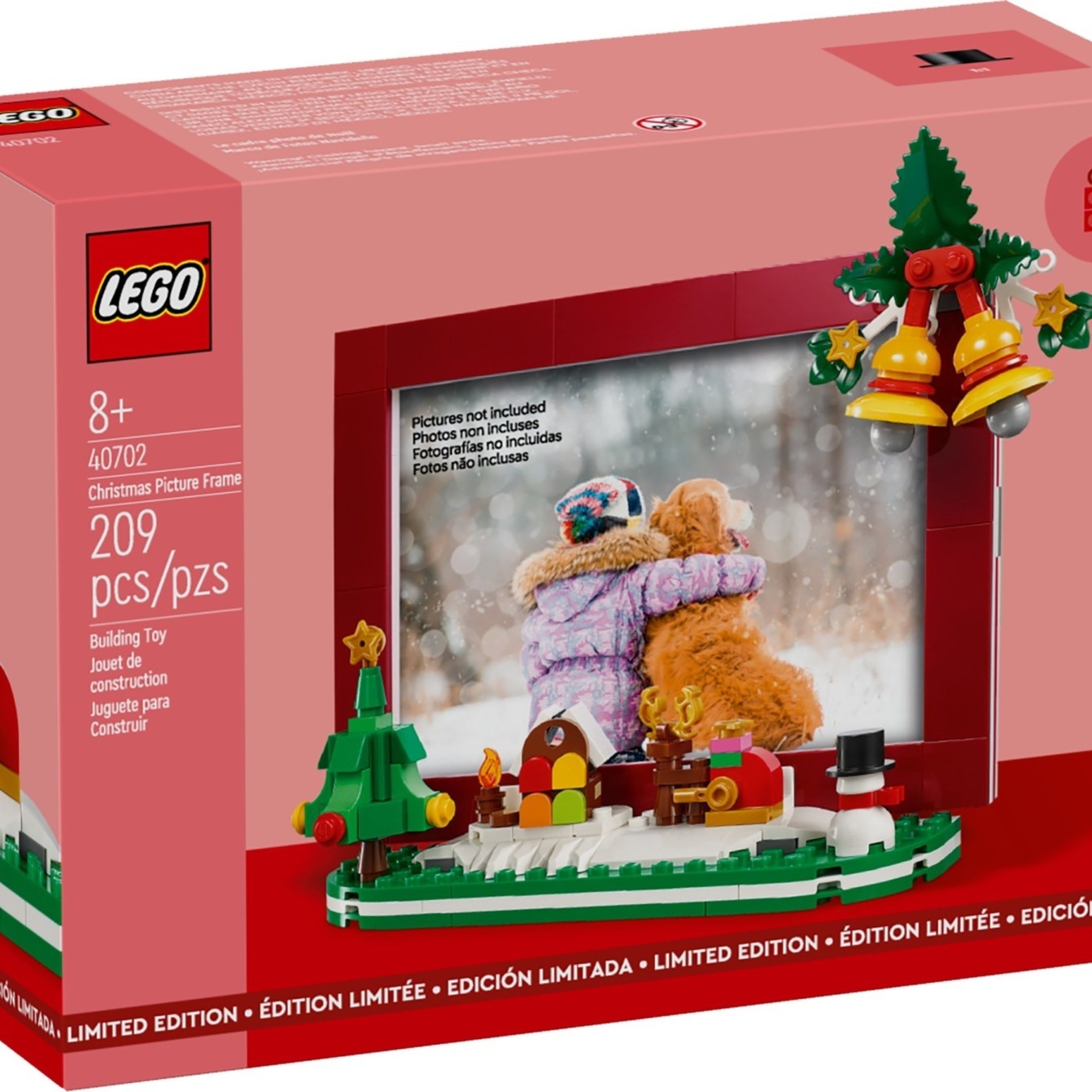 Christmas Picture Frame LEGO-40702 – LEGO ICONS – LEGO Shop Georgia