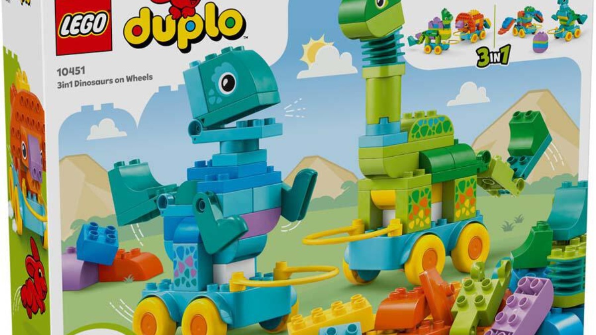Lego Sets Duplo Dinosaur Set Instructions 3in1 Dinosaurs On Wheels