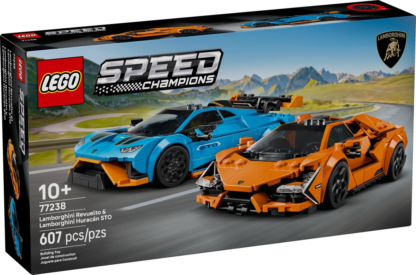 Lamborghini Revuelto Lamborghini Huracán STO LEGO-77238 – Speed