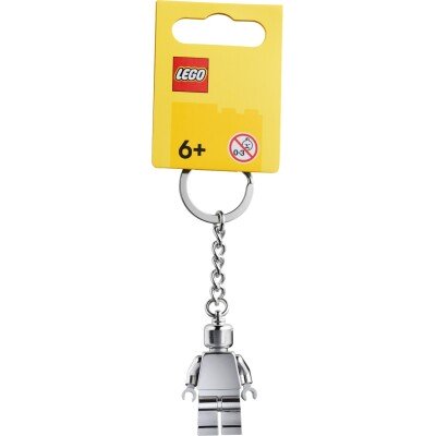 Silver Minifigure Key Chain