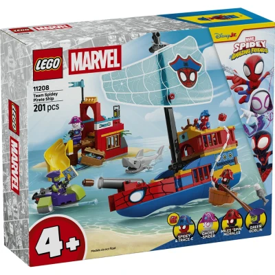 Team Spidey Pirate Ship - Marvel Super Heroes  - LEGO-11208