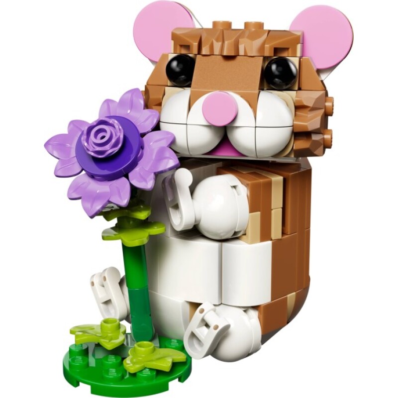 Cute Hamster with a Flower - Creator 31376 LEGO-31376 – LEGO