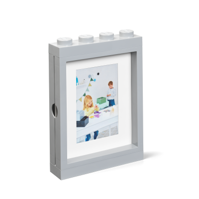 41131740 LEGO Picture Frame Medium Stone Grey