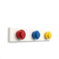 41110001 LEGO Wall Hanger Rack Red
