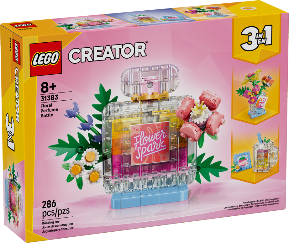 Floral Perfume Bottle